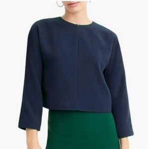 JCrew 365 Keyhole Cropped Top
